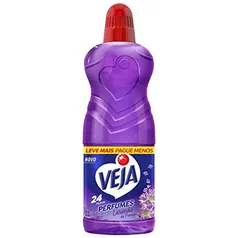 [PRIME] 4 Limpadores Veja Perfumes Lavanda da França 1L | R$5,55/un