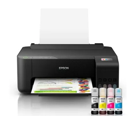 Impressora Jato de Tinta Epson EcoTank L1250, Colorida, USB, Wifi, Duplex, Bivolt, Preto - C11CJ7130