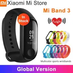 Versão global Xiaomi Mi Band 3 Smartwatch