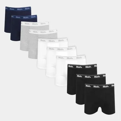  (APP) Kit 10 Cueca Boxer Mash - P, M, G, GG