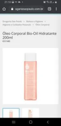 Bio-Oil - 200ml - óleo corporal hidratante