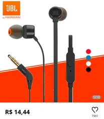 (Novos Usuários) Jbl tune fones de ouvido 110mm, com fio, stereo, grav