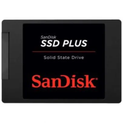 Hd Ssd Sandisk Plus G26 240gb 530-440mb/s - R$225