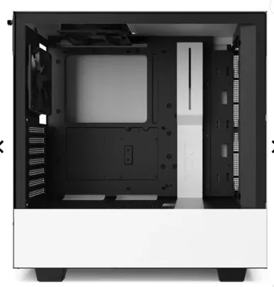 GABINETE NZXT H510 BRANCO/PRETO