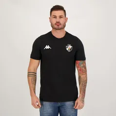 Camisa Kappa Vasco Viagem 22 Algodão