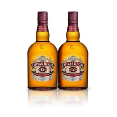 Whisky Chivas Regal 12 anos 750ml - 2 unidades