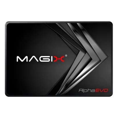 SSD 480 GB Magix Alpha EVO, SATA, Leitura: 550MB/s e Gravação: 520MB/s, Preto - ALPHAEVO480 GB