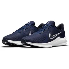 Tênis Nike Downshifter 11 Masculino - Marinho+Branco