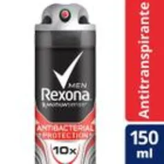 Desodorante Rexona Aerosol Antitranspirante Antibacterial+Invisible Feminino 150ml