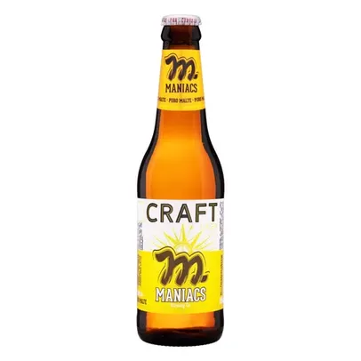 Cerveja Maniacs Craft Lager 355ml