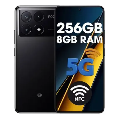 Foto do produto Smartphone Xiaomi Poco X6 Pro 5G 256gb - 8GB Ram (Black) Preto