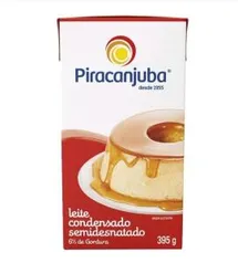 (Cliente ouro) Leite condensado semidesnatado 395g - Piracanjuba | R$3,99