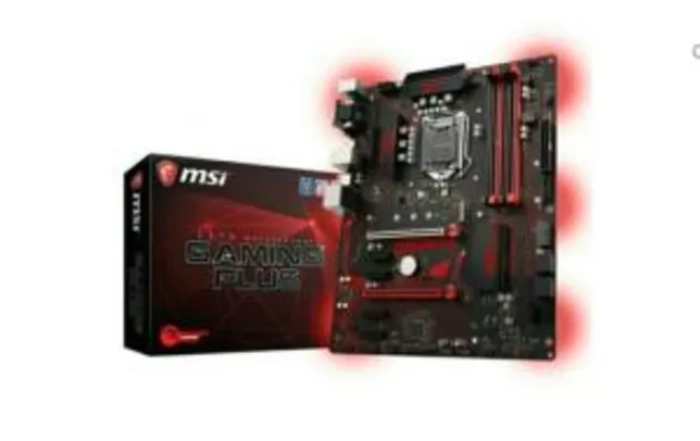 Placa-Mãe MSI z370 GAMING PLUS - R$700