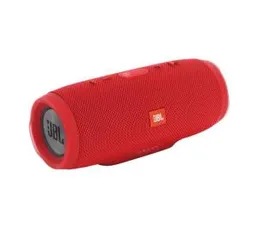 JBLCaixa de Som JBL Charge 3 Vermelha 20W - Bateria - R$599