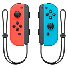 Controle sem fio Joy Con Vermelho e Azul - Nintendo Switch