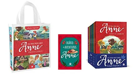  Coleção Anne De Green Gables - Kit Com 8 Livros