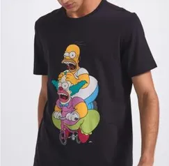 CAMISETA COM ESTAMPA SIMPSONS | R$20