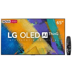 Smart TV OLED 65" UHD 4K LG OLED65GX Wi-Fi, Bluetooth, HDR, Inteligência Artificial ThinQ AI Hands F