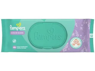 Lenço Umedecido Pampers  - Aroma de Lavanda 48 Unidades