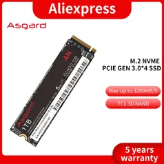 SSD M.2 NVME Asgard AN3.0 512GB 