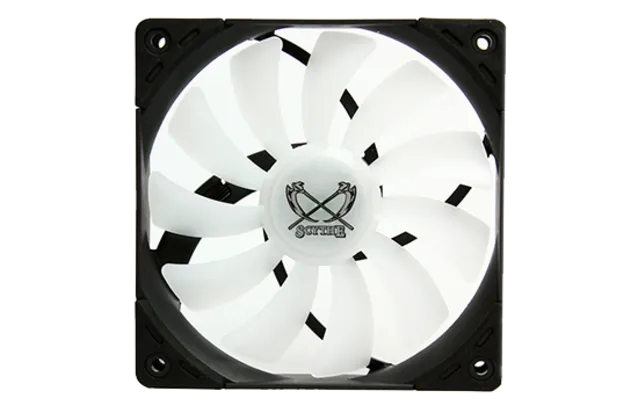 Cooler para Gabinete Scythe Kaze Flex 120 RGB, 120mm 1.200 RPM, SU1225FD12MR-RH