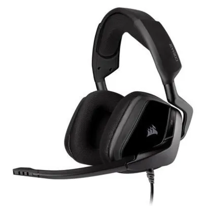 Headset Gamer Corsair Void Elite, Stereo, Drivers 50mm, Múltiplas Plataformas, P2 e P3, Carbono - CA-9011208-NA | R$350