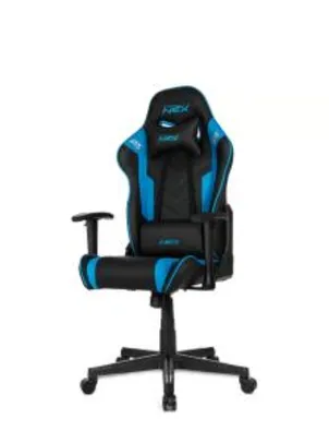 Cadeira Gamer DXRacer Nex preta/azul OK134/NB
