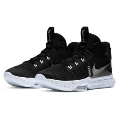 Tênis Nike Lebron Witness V - Preto e Prata | R$ 330