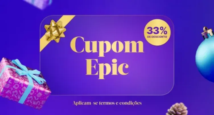 Cupom Epic 33% OFF