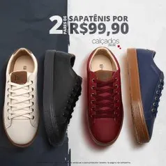 Dois Tênis Mouske Masculino - R$ 99,90