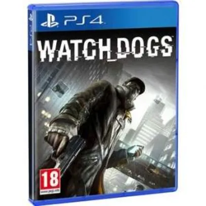 [Walmart] Jogo para PS4 Watch Dogs por R$ 58
