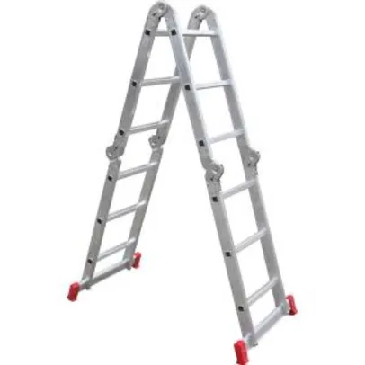 Escada Articulada Multifuncional 12 Degraus - Comprando pelo Aplicativo + AME ou Boleto
