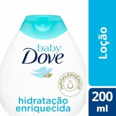 Loção Hidratante Baby Dove Hidratação Enriquecida 200 Ml | R$13