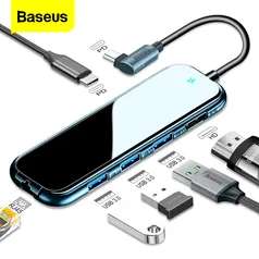  Baseus 6-in-1 multi-function USB C hub for macbook