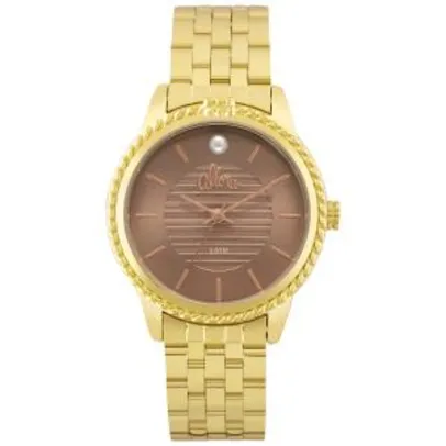 Saindo por R$ 100: Relógio Allora Analógico AL2035FKV Feminino - Dourado R$100 | Pelando