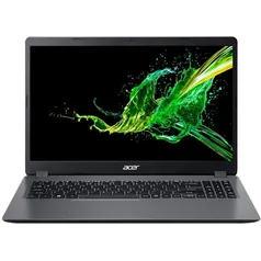 Notebook Acer Aspire 3 A315-56-304q Intel Core I3-1005g1 8gb (uhd Intel) 512gb Ssd W10 15.6” Cinza