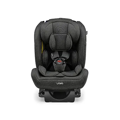 Cadeira para Auto 0-36 Kg Isofix Litet All Stages Fix 2.0 Preta - BB450