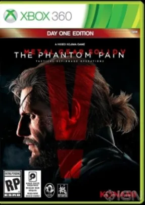 [Kabum] Metal Gear Solid V: The Phantom Pain Day One Edition Xbox 360 por R$ 29