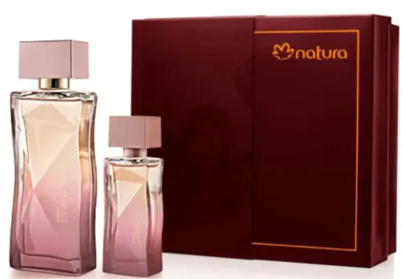 [1°Compra] Presente Natura Essencial Feminino, 1 Deo parfum essencial feminino 100 ml + 1 Deo parfum essencial feminino 25 ml