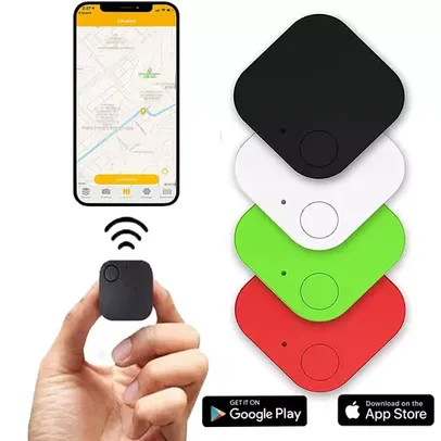 Air-Tag - Dispositivo Bluetooth Rastreador/Localizador (para Celulares, Veículos, Crianças e Carros)