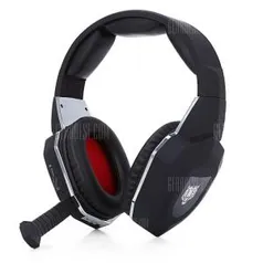 HC - S2039 Wireless 2.4GHz Stereo Gaming Headsets - R$143,53