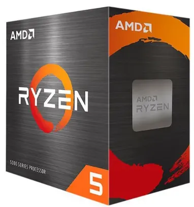 Processador AMD Ryzen 5 5600, 3.5GHz (4.4GHz Turbo), 6-Cores 12-Threads, Cooler Wraith Stealth, AM4, 100-100000927BOX