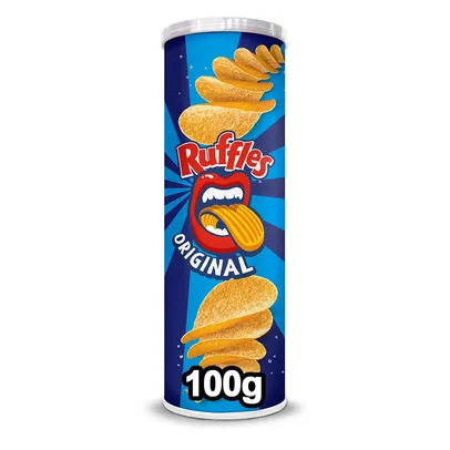 (regional) leve 5 pague  Batata Original Elma Chips Ruffles Tubo 100g