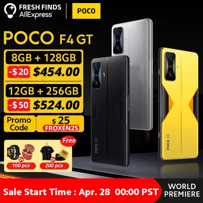 Smartphone POCO F4 GT 12/256 5G Snapdragon 8 Gen 1 