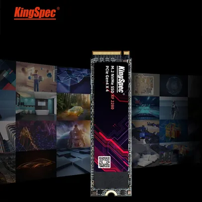 SSD KingSpec PCIe 4.0 M.2 NVME Read: 4500Mbps Write: 4000Mbps