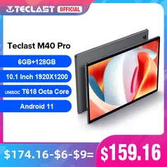 Tablet Teclast M40 Pro 10,1 polegadas 1920x1200 128/6GB