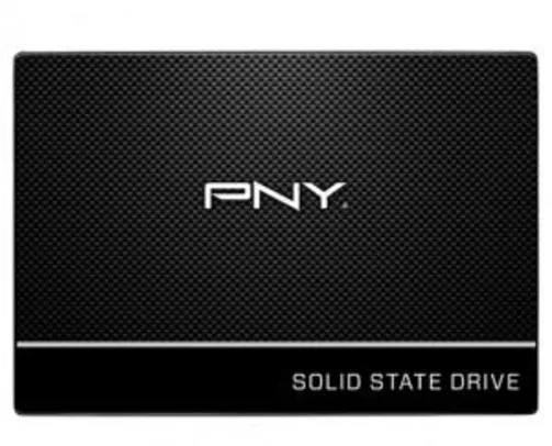 SSD PNY CS900, 240GB, Sata III, Leitura 535MBs e Gravação 500MBs