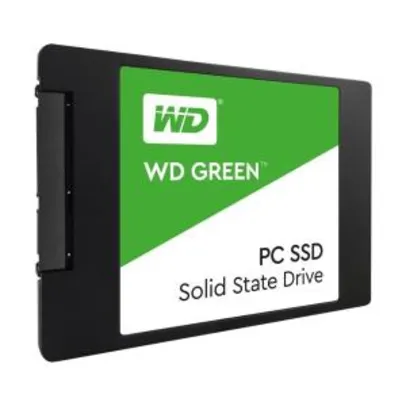 SSD WD Green 2.5´ 480GB SATA III 6Gb/s Leituras: 545MB/s