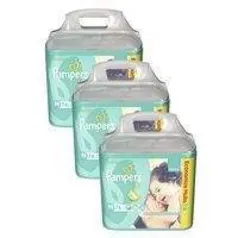 [Pão de Açúcar] Kit com 3 Fraldas PAMPERS Total Confort por R$140