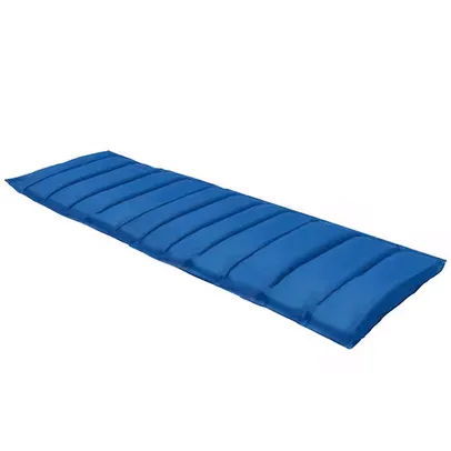 Colchonete Solteiro 190x60cm com Bolsa para Transporte - AZUL